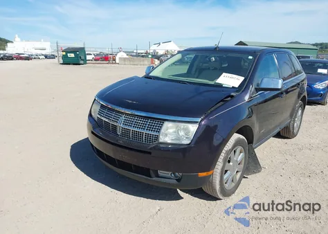 2007 Lincoln Mkx z USA, uszkodzony, nr VIN 2LMDU68C77BJ07613